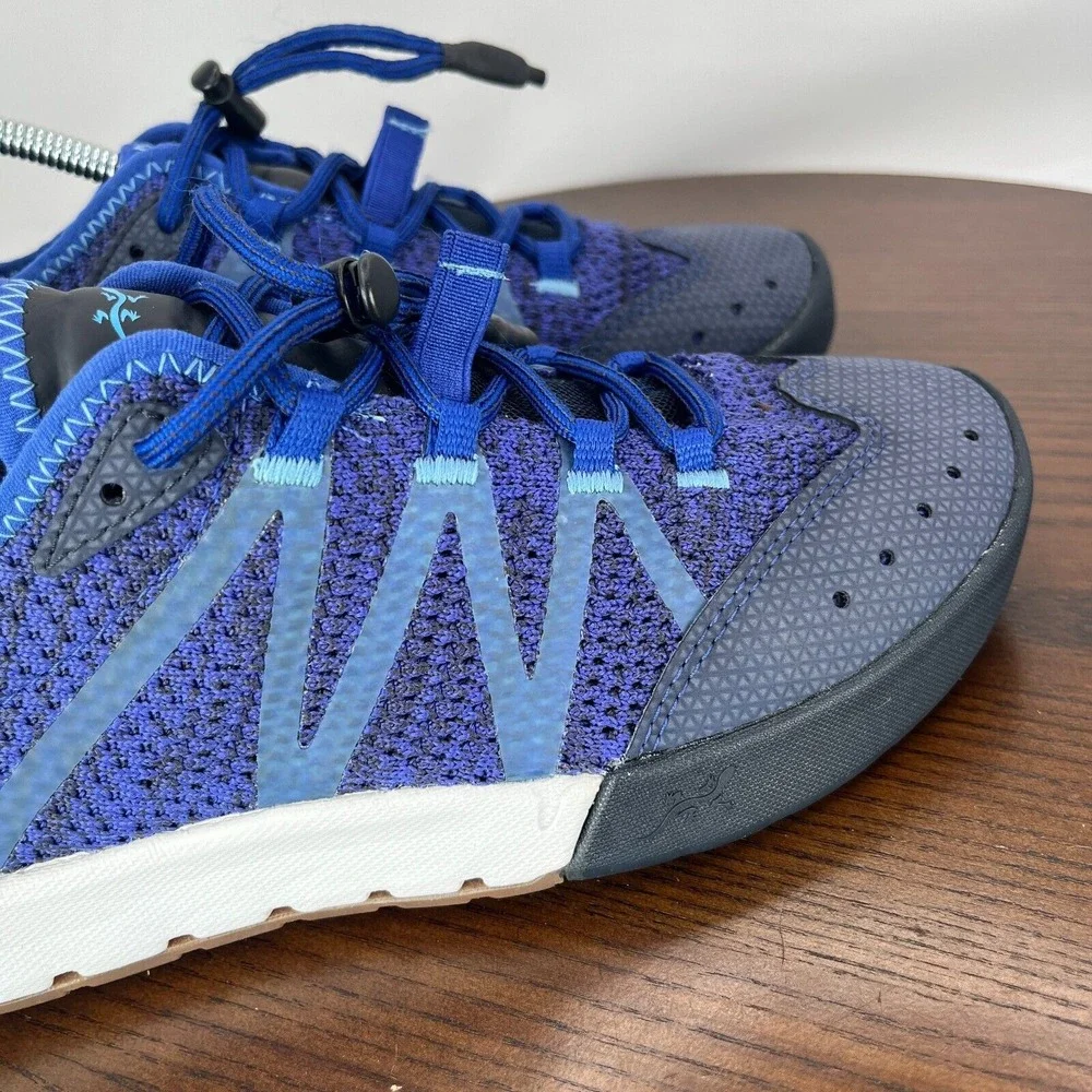 Chaco Torrent Pro Women's Sneaker 6.5 Blue Knit Casual Toggle Lace Shoes J106946